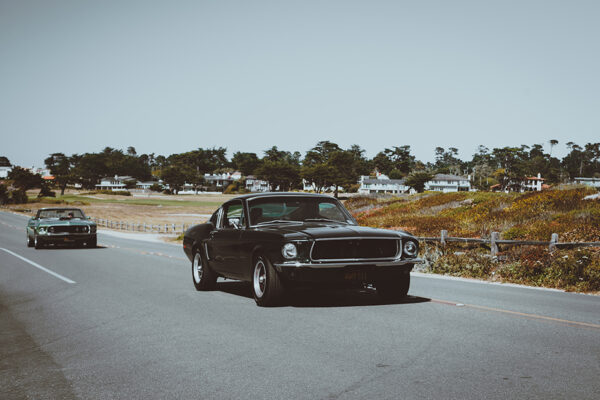 Vintage Ford Mustang Photograph